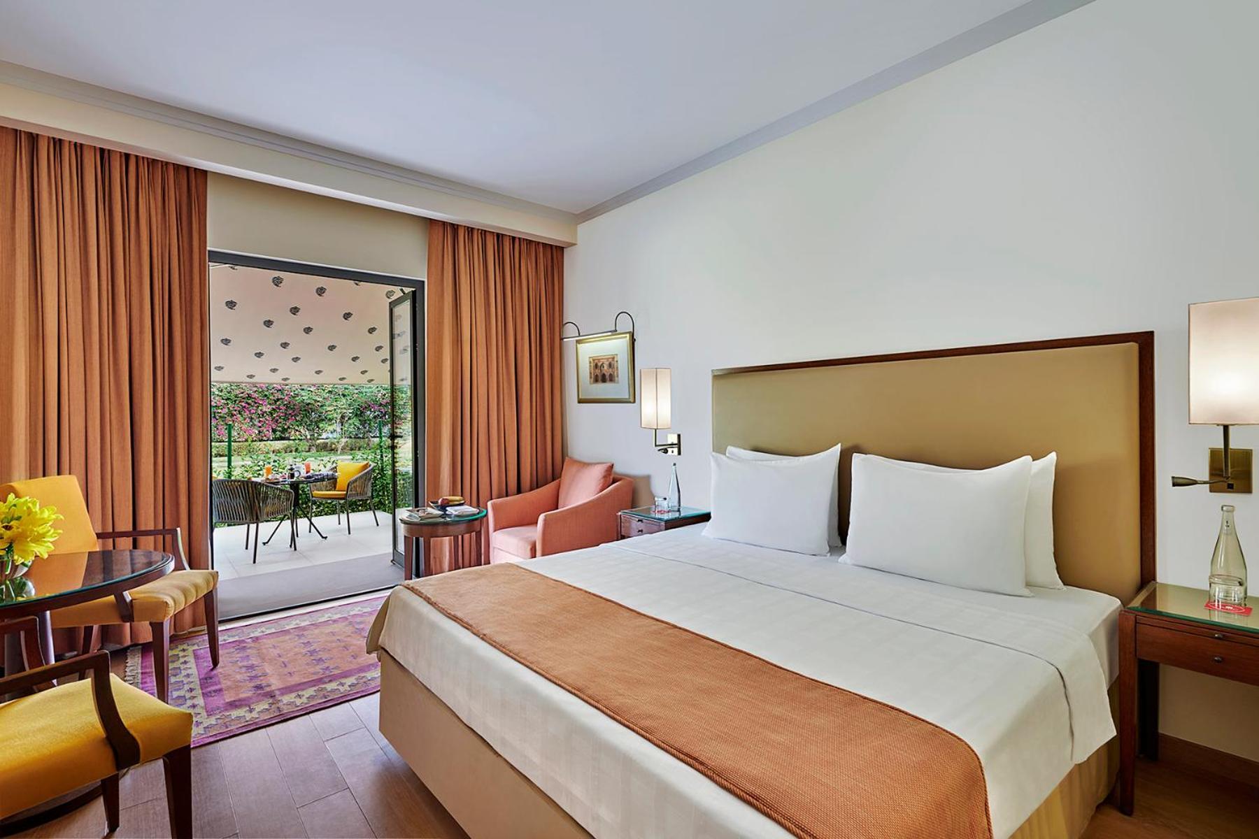 Trident Agra Agra (Uttar Pradesh) Exterior foto A room at the Taj Bengal